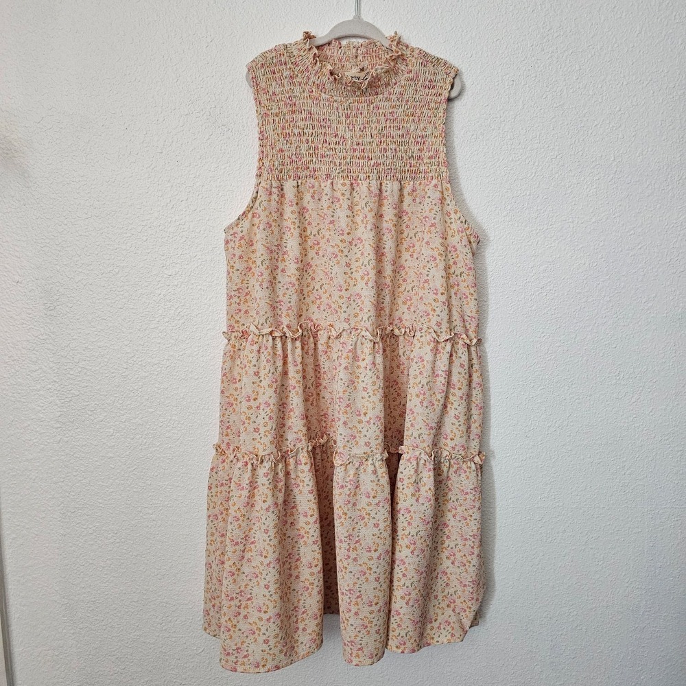 Liberty Love Girls Floral Boho‎ Style Dress Size Medium